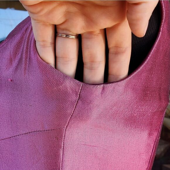 David Fielden asymetrical silk dress - Picture 12 of 17